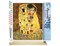 Figured'Art Paint by Numbers Kit for Adults The Kiss 16"x20" - Craft Art Painting Rolled Canvas with DIY wooden frame